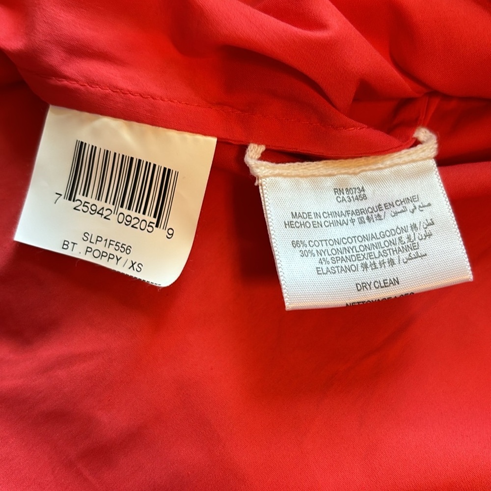 NWT BCBGmaxazria women’s short sleeve top size XS - Picture 5 of 5
